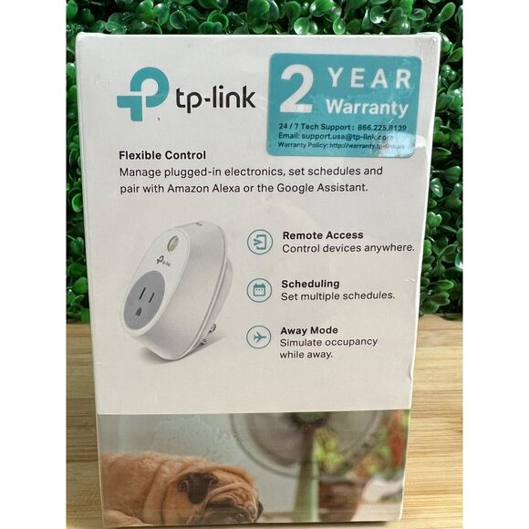 New TP-Link Smart Wi-Fi Plug Alexa or Google Home Assistant HS100 - Picture 9 of 16